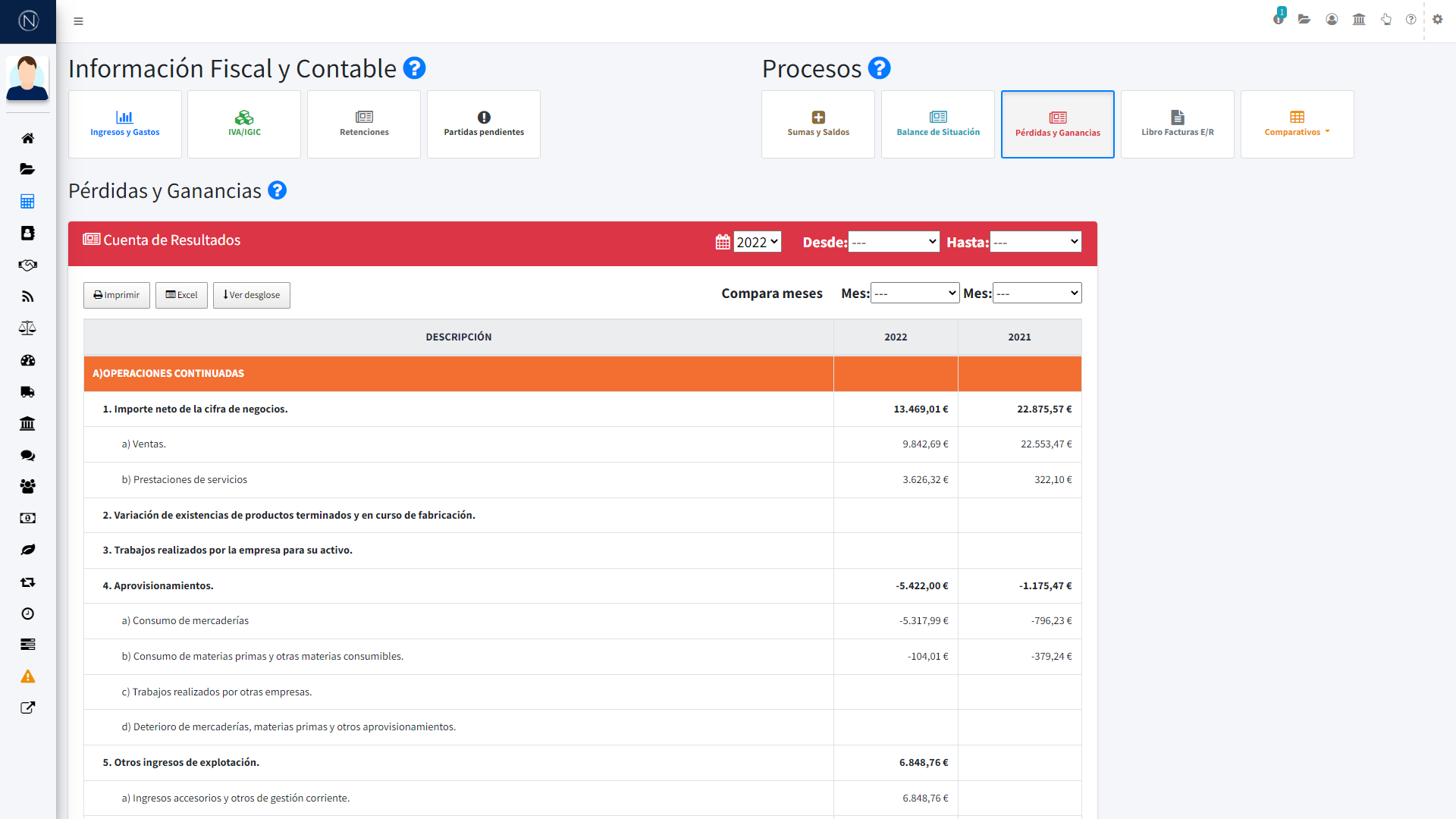 Pantalla - Perdidas-y-ganancias