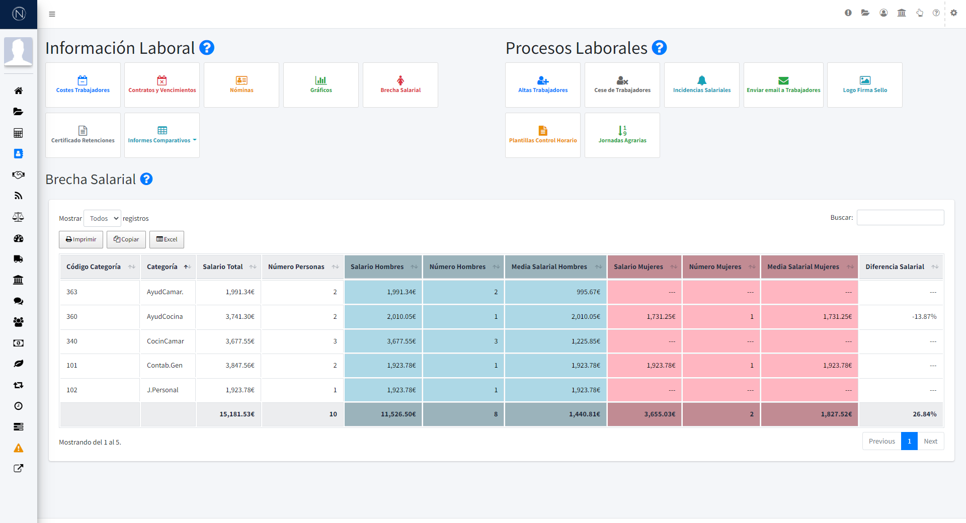 Pantalla - Certificado de retenciones